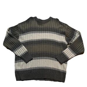 Vintage 90s Munsingwear Sweater Men's Extra Large Multicolor Cable Knit 🧶
